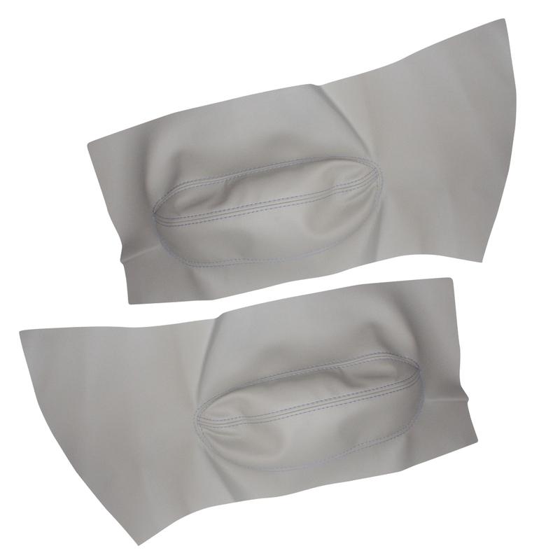 2Pcs Grey Front Left Right Door Panel Armrest Cover Fit for Volkswagen Beetle 1998-2003 2004 2005 2006 2007 2008 2009 2010 New