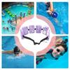 Swim Belts For Kids Water Belts For Pool Exercise Lightweight Adjustable Swimming Device EVA Buoyancy Waistband for Adults Child
