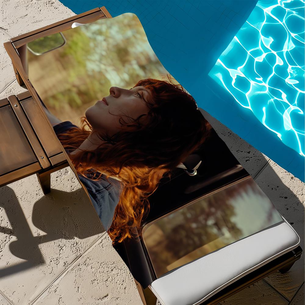 Asciugamano L-LuckyS Spiaggia Bagno Asciugatura Rapida Leggero Tacchi Portatile Mordersi Sauna Campeggio Piscina Viaggio