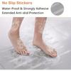 1/3 Pack Stair Steps Anti-slip Rubber Bathroom Bathtub Transparent Non-slip Stickers with Bathroom Shower Anti-slip Strip