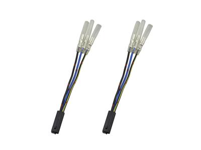 POSH 091477 Suprimentos para Motocicleta, Acoplador de Conversão de Pisca, Tipo de Conector Kawasaki, Bola Dupla