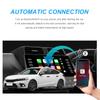 NEW Mini  2 in 1 Wired to Wireless CarPlay and Android Auto Adapter Transmission Speed Plug and Play Fashionable and Portable
