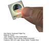 Keyboard Fidget Toy with LED Light Stress Relief Decompression Button Finger Clicker Sensory Toy Travel Office School Focus Aid Keyboard Keychain