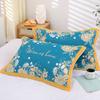 Gauze Multi-layer Pillow Towel Colored Woven Jacquard Cotton Student Children Couple Home Soft and Comfortable Large Pillow Towel