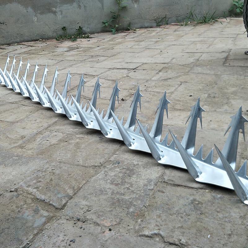 304 Stainless Steel Anti-Climb Wall Spikes