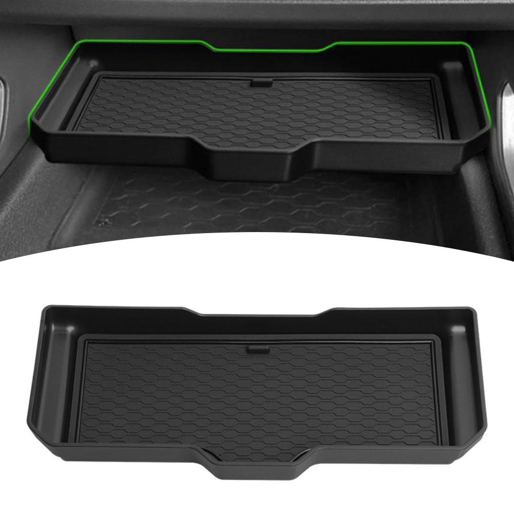 Car Storage Box Center Console Organizer Ample Storage Capacity Clutter Reduction Solution Easy Installation Process