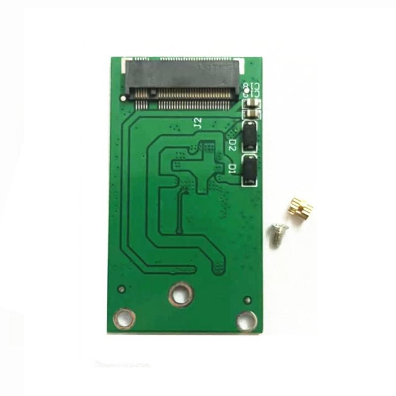 SATAs M.2 NGFFs to 1.8inch CEs ZIF Interfaces Converters Card for 2242 SSDs with JMB20330 Chip