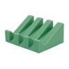 Silicone Soap Box Soap Rack Creative Soap Pad Drain Pad Washable Non-slip Household