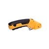 Cordless Electric Scissors 3.6V Re Able Cardboard Box Cutter Fabric Scissor with Spare Blade   Lock & LED Light for Leather Carpet Plast
