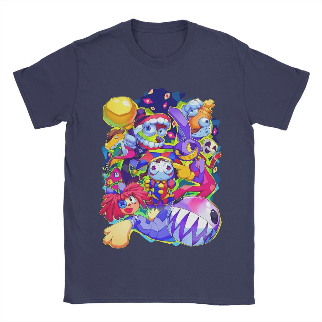 The Amazing Digital Circus T Shirts Women Cartoon Graphic Tees Vintage Tshirt Print Summer Top Women T Shirt Casual Clothing