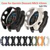 Měkké TPU pouzdro pro chytré hodinky Garmin Descent Mk3i 43mm Řemínek Pásek Dutý kryt Mk 3i Ochranný kryt Nárazník Kryt Příslušenství