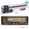 MORYTRADE Tanker Truck Oil Working Large Black Toy, Truck, Vehicle, Trailer, 1/48 Scale, 6+,