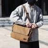 Fashion CrossBody Bag New Men Canvas Crossbody Shoulder Messenger Bags Man Casual Solid Multi Function Portable Male Bag