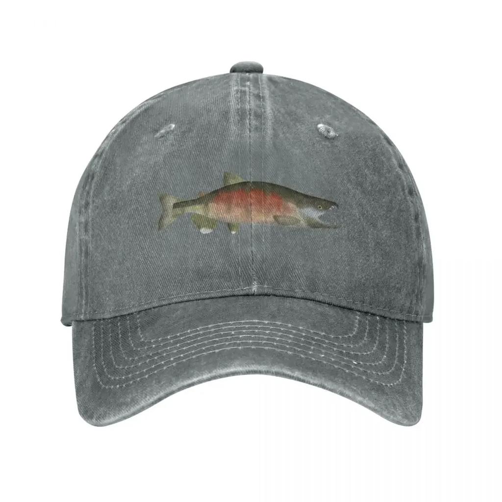 Chum (Dog) Salmon - Spawning Phase Baseball Cap Thermal Visor Winter hat Mens Caps Women's