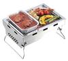 Captain Stag UG-62 Stainless Steel Solo Grill Compact Barbecue Stove