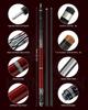KONLLEN Carbon Fiber Pool Low Hand Professional Adult Pool Cue Cue, 147cm, 12.5mm, Deflection, Inlay, Ultra-Smooth Feel,