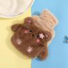 Cartoon Plush Hot Water Bottle & Hand Warmer - Removable, Washable, Cute Design for Students and Babies