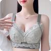 Underwear Women's Thin Summer No Steel Rim Bra Collection Accessory Breasts Full Cup Thin Large Size Push Up Bra