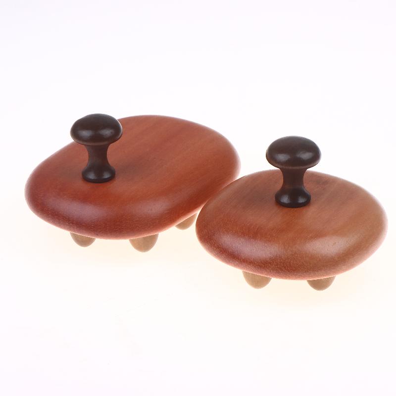 9/12 Bead Sandalwood Meridian Massage Body Anti Cellulite Brush Body Gua Sha Comb Massage Brush Relaxation Home Use Anti-Fatigue