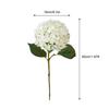4PCS Artificial Hydrangea Flowers Simulation 3D Printing Decorative Hydrangea Branches for Home Wedding