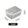 Stainless Steel Fresh Keeping Container with Cover Refrigerator Refrigerating Packing Box Outdoor Picnic Food Storage 3 Sizes