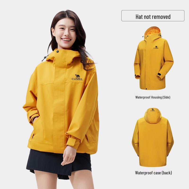 Camel Unisex Outdoor Single-layer Windbreaker Jacket