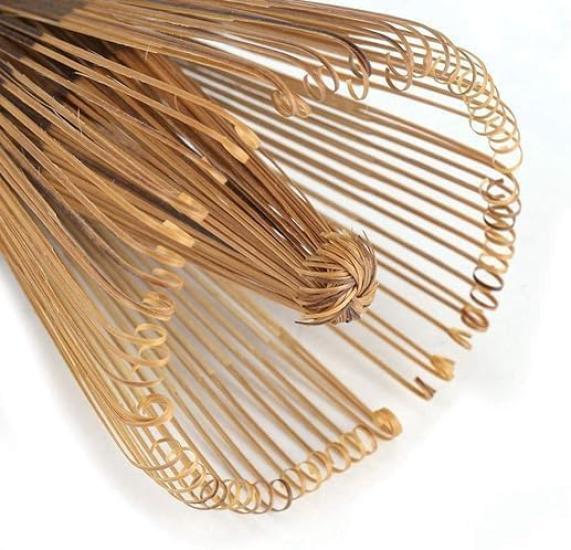 Yamamoto Bamboo Crafts (YAMAMOTOTAKIZAYIKUYA) Made In Japan Tea Ceremony Utensils, Chasen (Chasen), Black Bamboo, with 2 Spikes