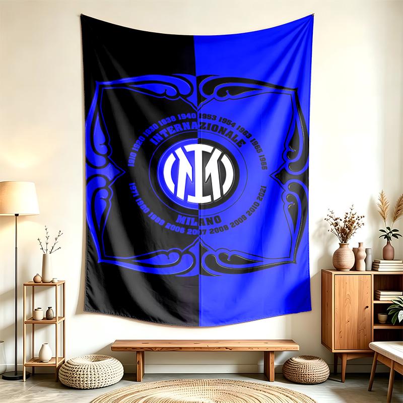 FC Internazionale Milano (5) Wandteppich Geeignet Für Die Dekoration Von Häusern Wohnheimen Und Schlafzimmern Weich Anzufassen Und Ein Perfektes Geschenk Für Freunde Und Familie