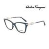 Salvatore Ferragamo Eyeglass Frames SF2949R 432 Square Horn-rimmed Women's Glasses