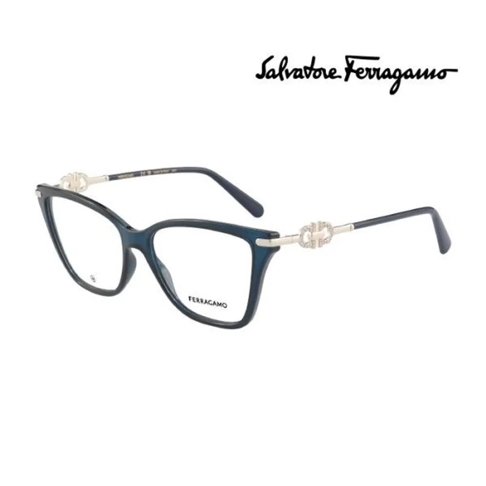 [Salvatore Ferragamo] Оправы для очков SF2949R 432 Квадратные Очки в роговой оправе Женские SF2949R 432_I [54]