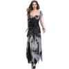 Halloween Costume, Play Female Vampire Bride, European and American Adults, Female Zombie Zombie Costume, Performance Costume