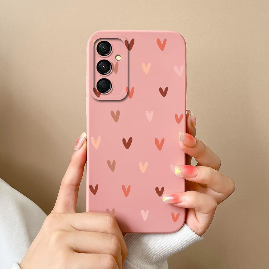 For Samsung Galaxy M23 M33 M35 M53 5G Case Fashion Sweet Girl Silicone Soft Phone Cover For SamsungM23 M33 M 35 M53 5G Fundas