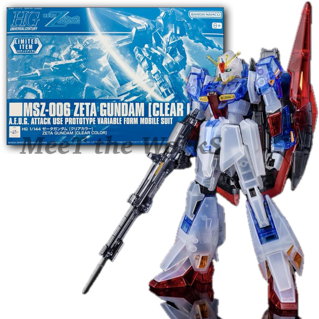 Zeta Mobile Suit Z Plastic Model Event Limited [HG] 1/144 [Clear Color]