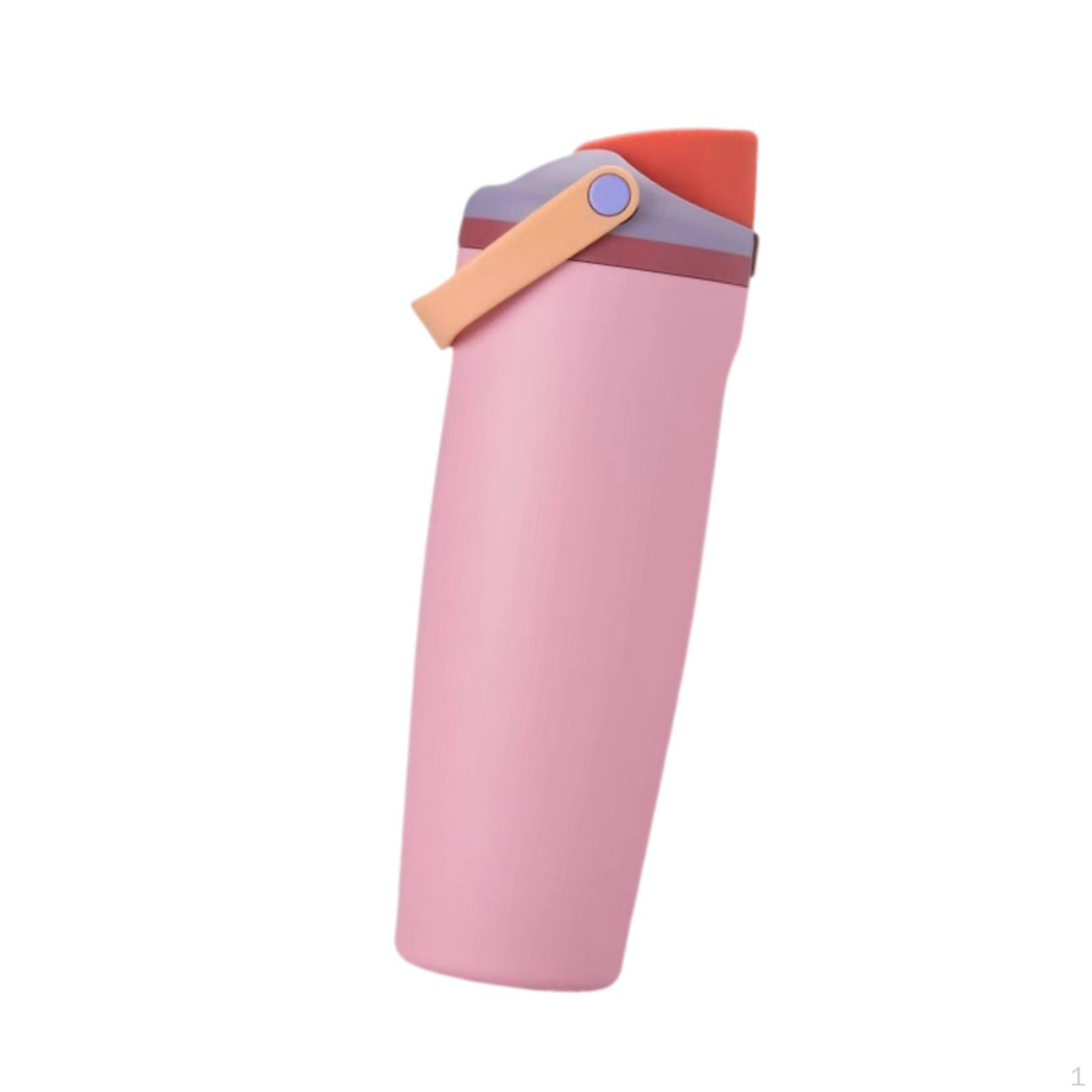 

Изолированная бутылка для воды 30 унций/900 мл для улицы, портативная, сохраняет напитки, термокружка для пеших походов Pink