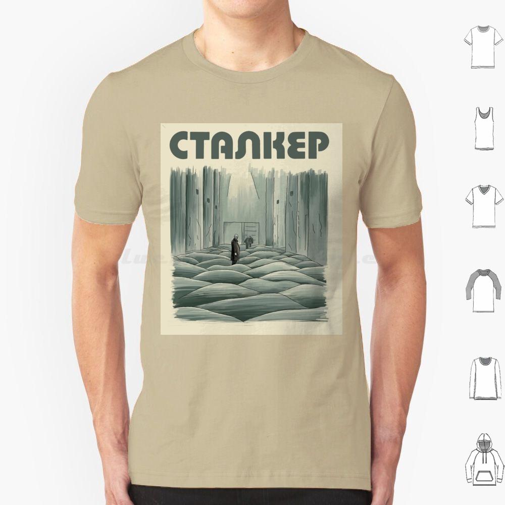Andrei Tarkovsky Stalker T Shirt 6xl Cotton Cool Tee Tarkovsky Andrei Tarkovsky Solaris Sacrifice Stalker Russian Soviet Cinema S