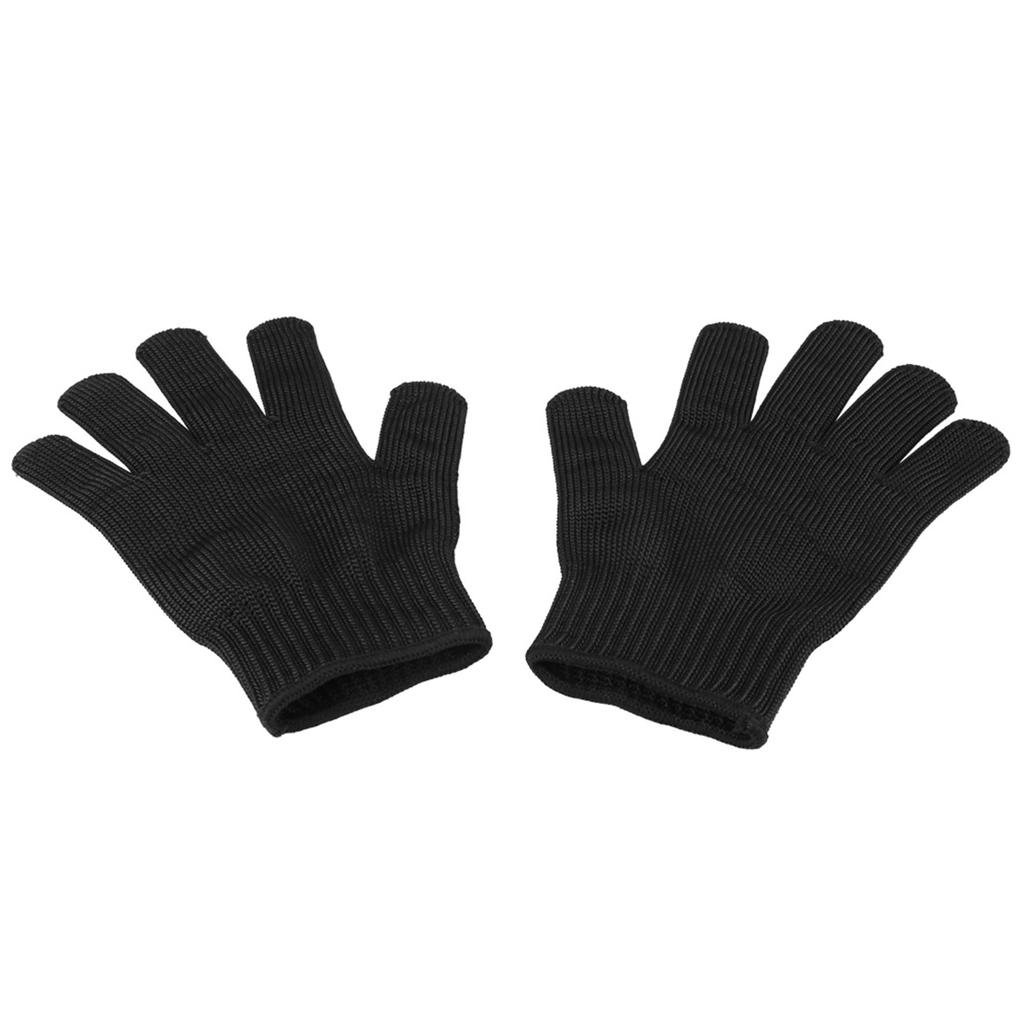 1 Pair Stainless Steel Mesh Cut Resistant Glove Safety Work Butcher Protection Tool