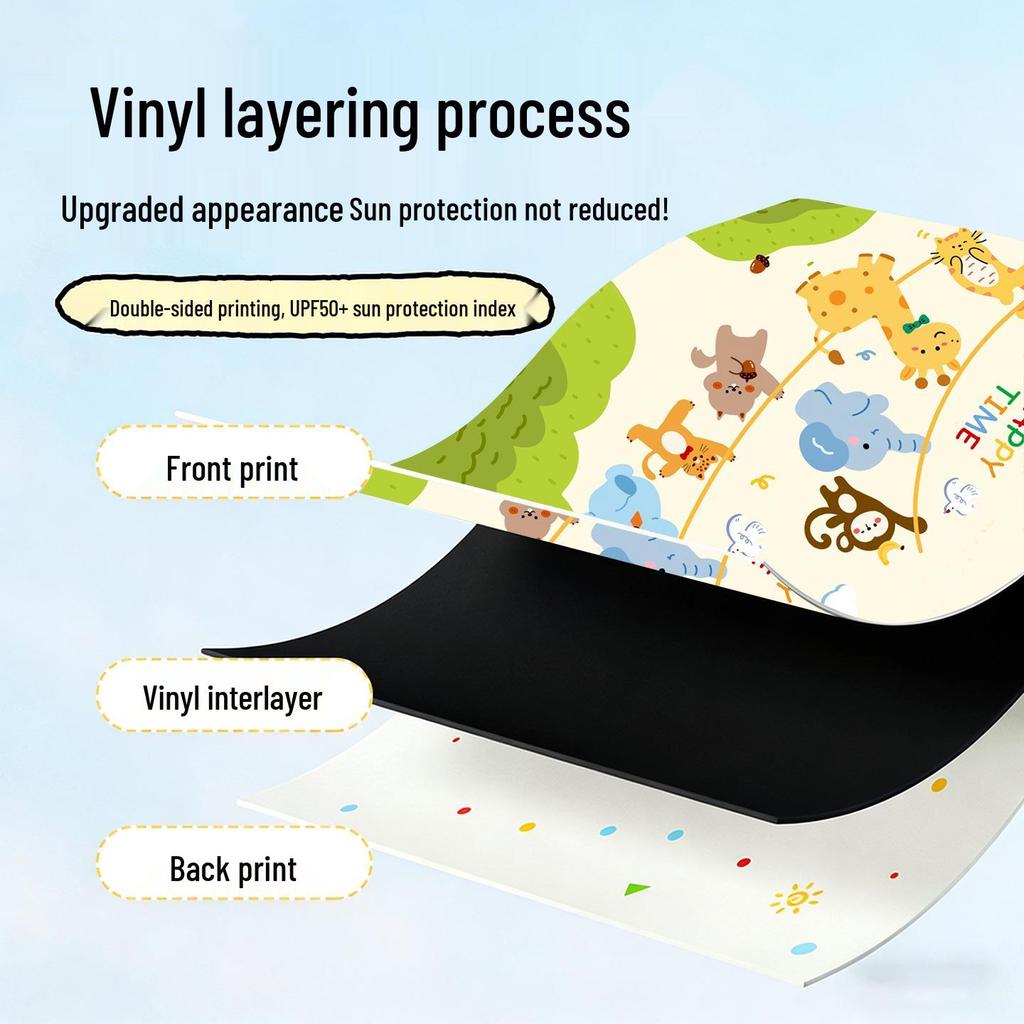 Double-Sided Car Sunshade Curtains for Light-Blocking - Ideal for Children's Windows