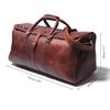 Full Grain Leather Duffle Bag men|Genuine Leather Weekender Bag brown|Leather holdall|Overnight Travel bag|Personalised Gifts for Him Duffel