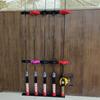 2Pcs Fishing Rod Display Clamp Fishing Rod Fixing Bracket Wall Mount Fishing Rod Fixing Clip Fishing Rod Storage Clip