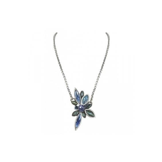 Collier - franck herval - firefly - petit collier bleu - couleurs variées - modèle 15--60510