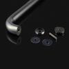 Push and Pull Stainless Steel Glass Shower Door Handle Bathroom Door Knobs Grab Bar Rail Replacement Parts Towel Bar Single Sided (Size : 450mm)