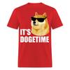 Dogecoin T Shirt Its Dogetime Funny Shirt Doge Coin Crypto Bitcoin TShirt S-6XL