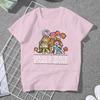 ZX Dance Your Cares Away Kawaii Girls Women TShirt Fraggle Rock 5XL Blusas Harajuku Casual Short Sleeve Vintage Oversized Tops