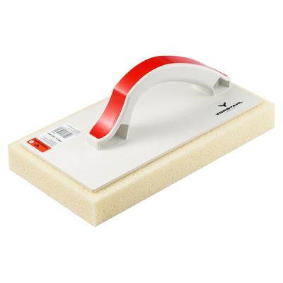 PLASTIC TROWEL with Hydro-absorbent Sponge 35mm QUALITAT 280x140mm Vorstahl