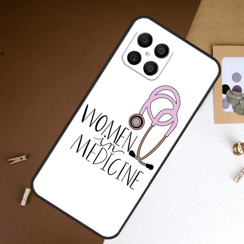Cartoon Doctor Nurse Case For Honor Magic 8 5 6 7 Pro X9a X9b X9c X9d X8b X8c Win RT 50 70 90 200 400 Lite Cover