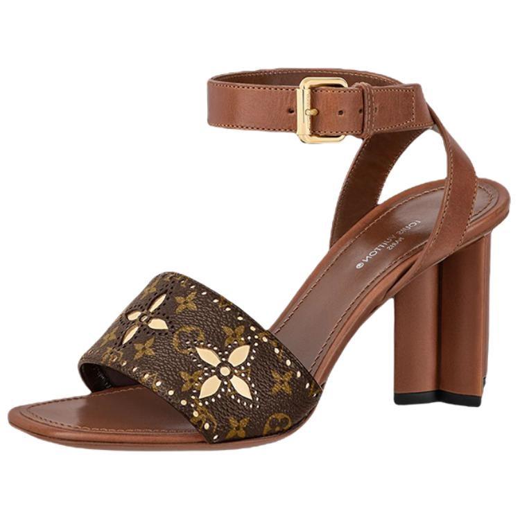 Louis Vuitton Silhouette Stylish Sandal Women's Umber 1A9QCJ