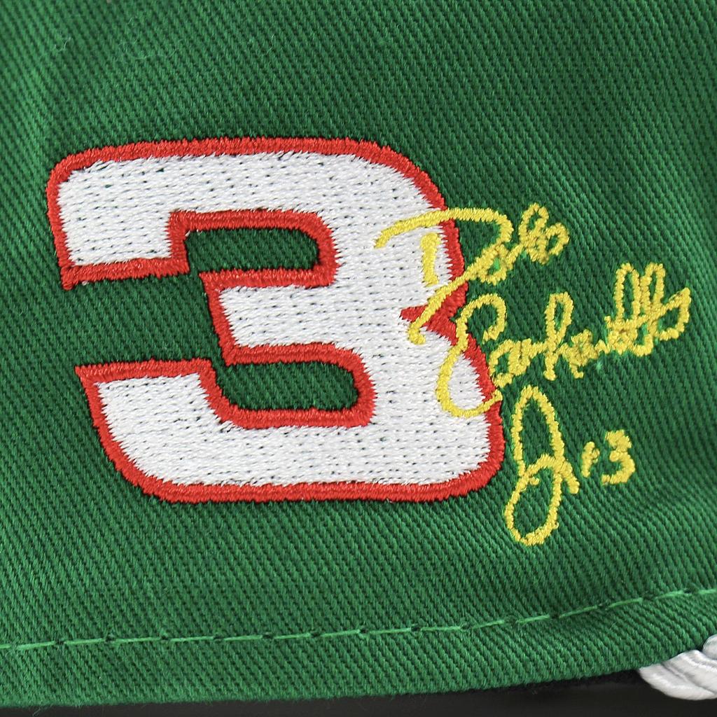NASCAR GOLFER SNAPBACK CAP NASCAR SNAPBACK CAP Stock Car Racing Earnhardt [New Era] (Dale Jr. (Green)) [Used]