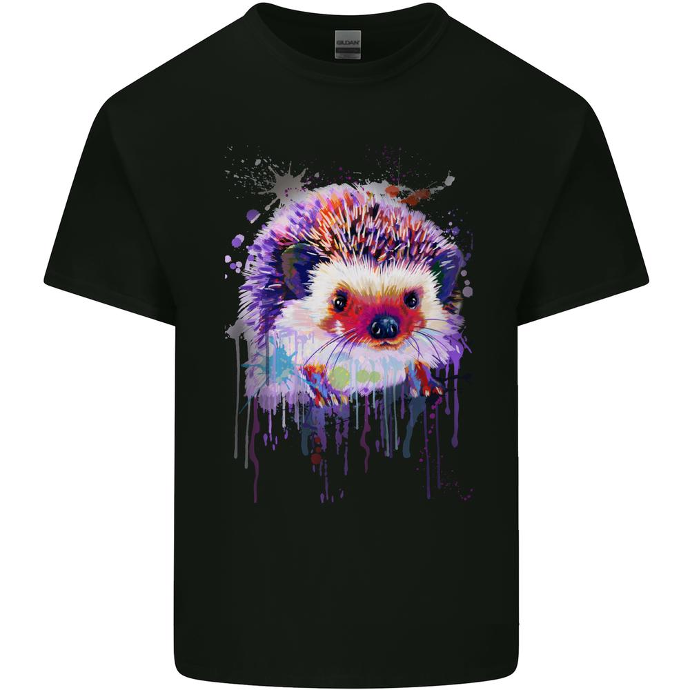 

26 A Hedgehog Watercolour Kids T-Shirt Childrens Unisex T-Shirt XXXL