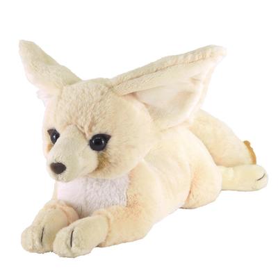 SunLemon Knie Fennek Plüsch 24 x 48 x Niedliches Fennek Zoo Spielzeug, 22cm, Fuchs, Tier, P-9522