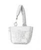 Kerris Moment Mini Padded Mini Tote Bag – Silver